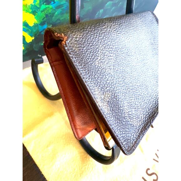 Louis Vuitton Kisslock Portefeuille Monogram Bifold Wallet and Dustbag - Picture 9 of 12